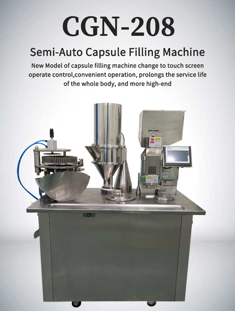 semi capsule filling machine