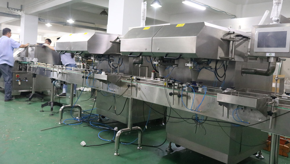 Counting And Bottle Filling Machine