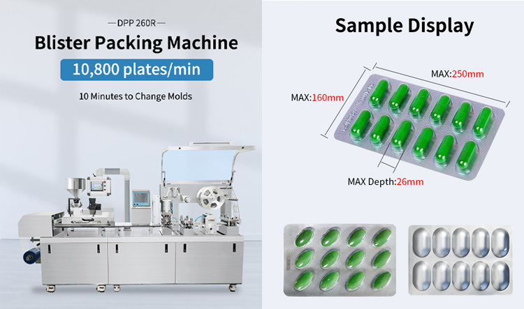 machines d'emballage sous blister