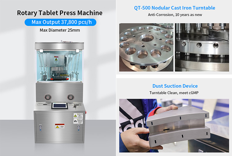 machine de presse à comprimés à prix d'usine
