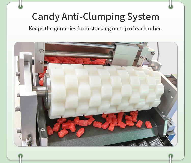 packing CCD candy gummy machine