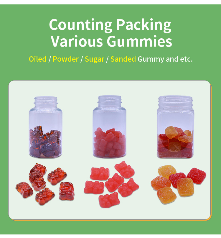 filling CCD gummy candies