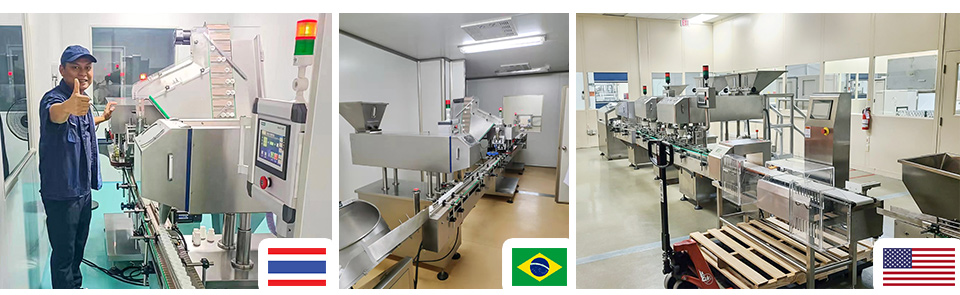 capsule counting machine debugging