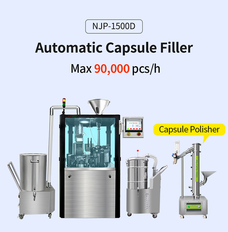 machine d'encapsulation de capsules njp