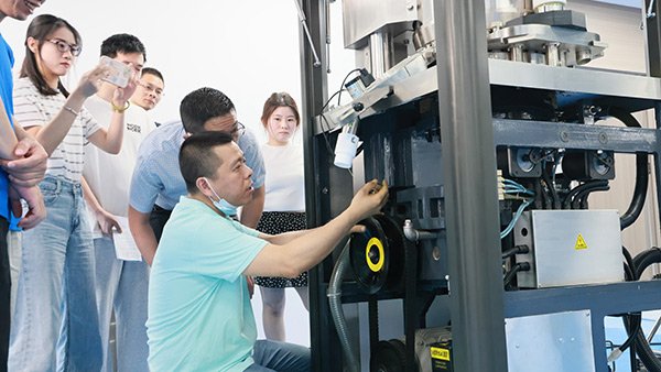 Formation à l'utilisation de la machine