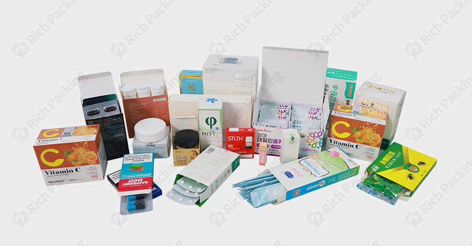 Application of packing machine