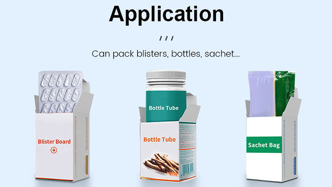 cartoning machine application