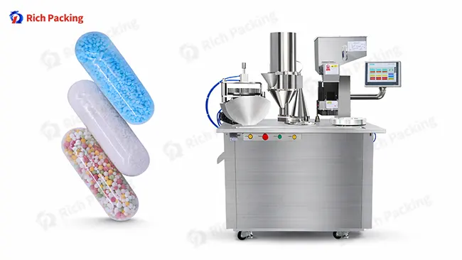 semi automatic capsule filler machine