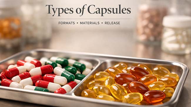 types of capsules