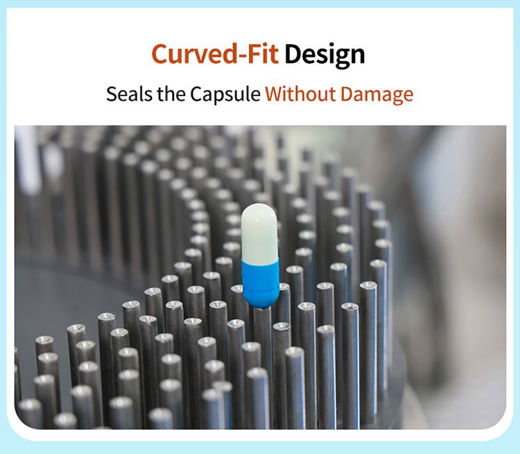 seal capsules without damage