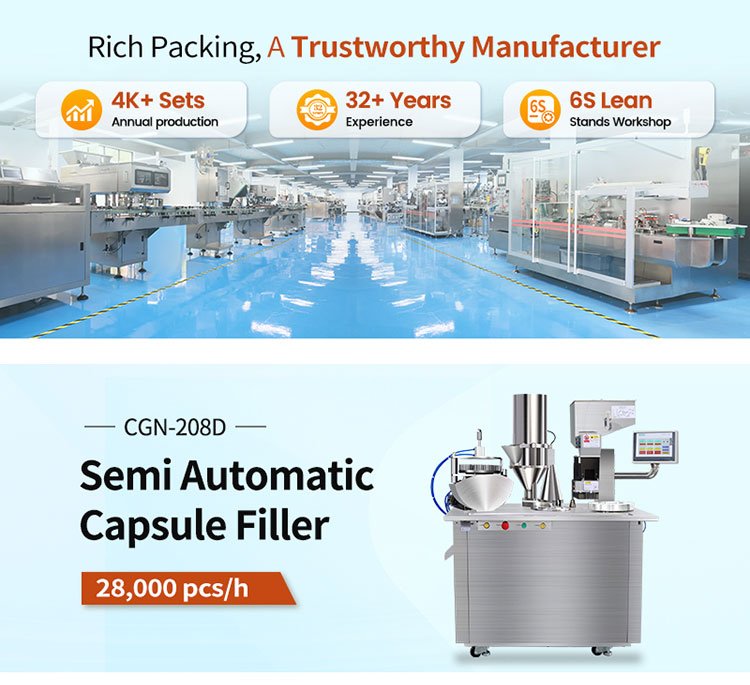 semi automatic capsule filling machine