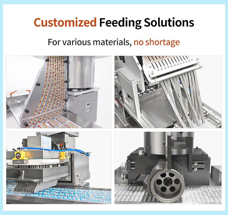 blister packing feeding solutions