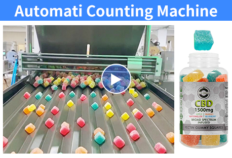 vidéo de la machine de comptage de bonbons gommeux à 16 voies
