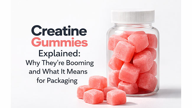 Creatine Gummies Explained: Why They’re Booming and What It Means for Packaging