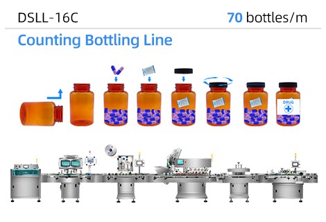RQ-16C Tablet Capsule Counting Line