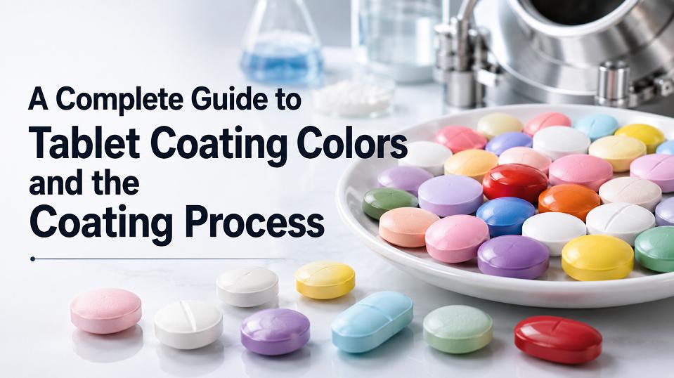 Guide complet des colorants d'enrobage de comprimés et du processus d'enrobage