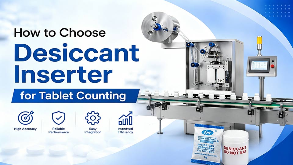 Comment choisir un inséreur de dessiccant pour le comptage de comprimés ?