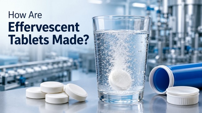 Comment sont fabriqués les comprimés effervescents ? Guide pratique des ingrédients à l'emballage