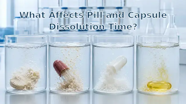 Qu’est-ce qui influence le temps de dissolution des comprimés et des capsules ? 8 facteurs de la formulation à la fabrication
