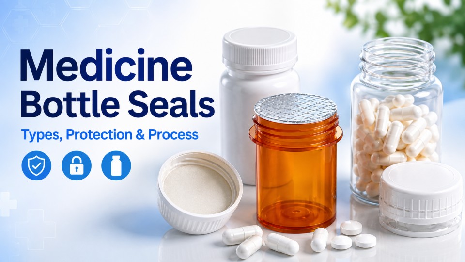 Scellés des flacons de médicaments : guide complet des types, de la protection et des processus de conditionnement