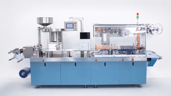 Machine de conditionnement sous blister pour façonniers : changement rapide et production flexible
