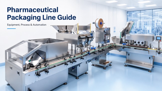Guide de la ligne de conditionnement pharmaceutique : tout ce que vous devez savoir sur les équipements, le processus et l’automatisation