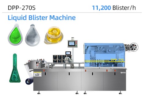 Machine d'emballage sous blister pour liquides DPP-270S