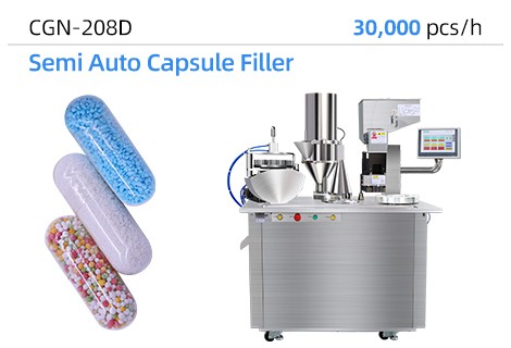 CGN-208D Semi Automatic Capsule Filling Machine