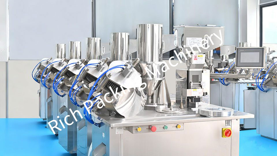 Atelier de machine de capsule Semi Auto