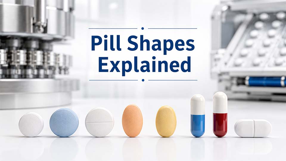 Pill Shapes Explained: Why Tablets Are Round, Oval, or Capsule-Shaped