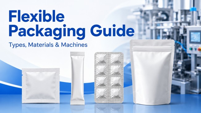 Emballage souple : le guide complet des types, des applications, des matériaux et des machines d'emballage