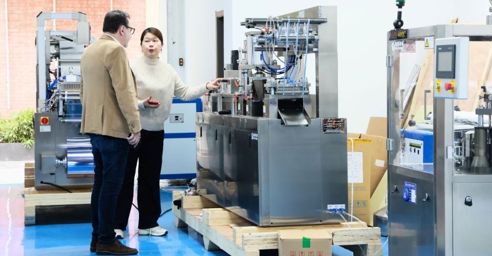 Customized DPP-270Max Blister Packing Machine：Final Inspection Before Delivery